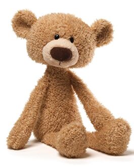 GUND Toothpick Teddy Bear Stuffed Animal Plush Beige, 15\”